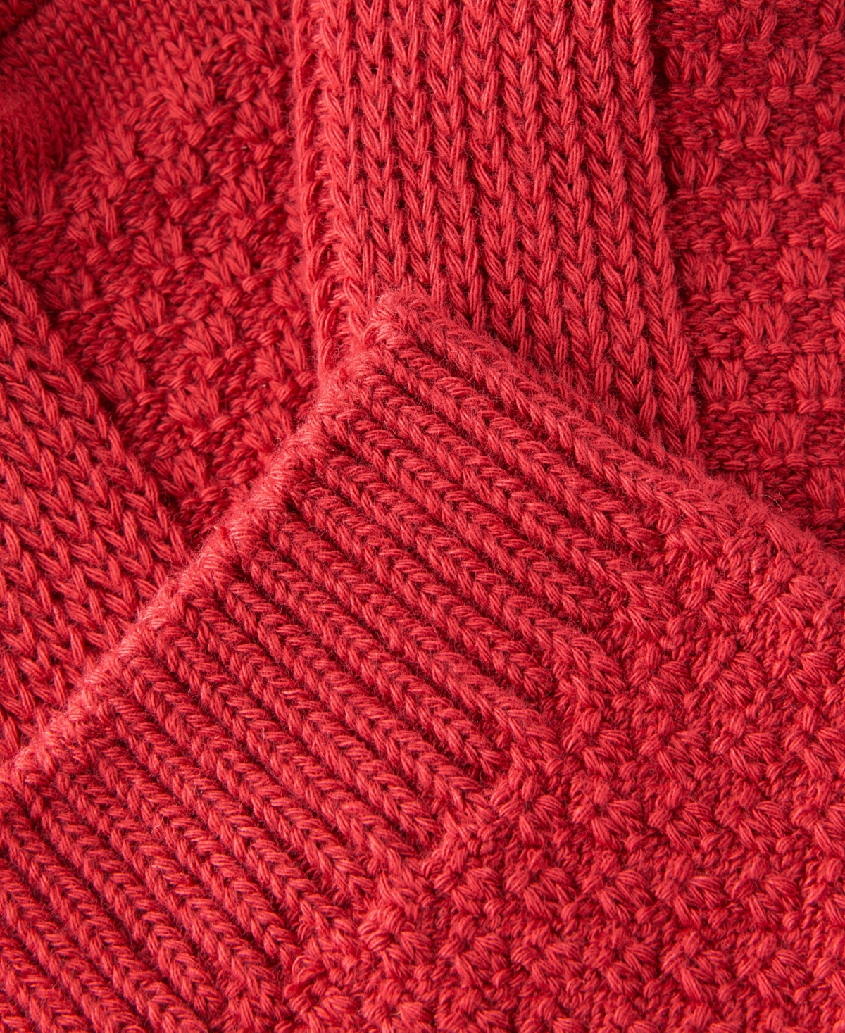 Cotton On Men's Waffle Socks In Red
