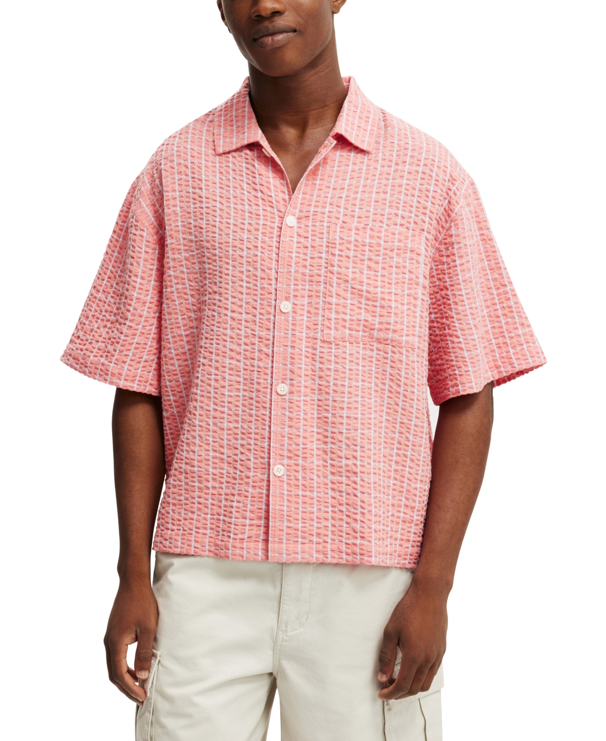 Shop Cotton On Men's Ventura Short Sleeve Shirt