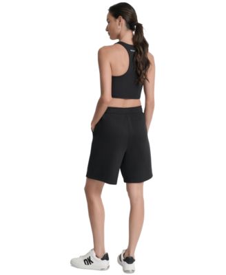 Women's Relaxed-Fit Vented Bermuda Shorts