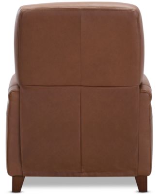 Ashlinn 35" Pushback Leather Recliner, Exclusively at Macy's