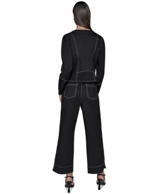 Women's Cropped Denim Jacket