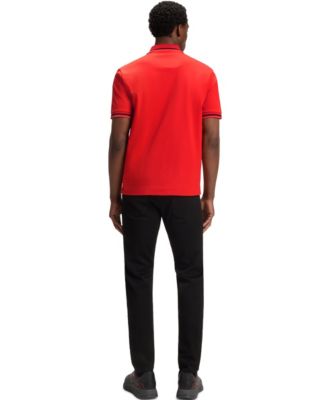 Porsche x BOSS Men's Cotton Moisture Control Polo Shirt