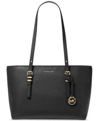 Michael Kors - Quinn Large Leather East West Top Zip Tote