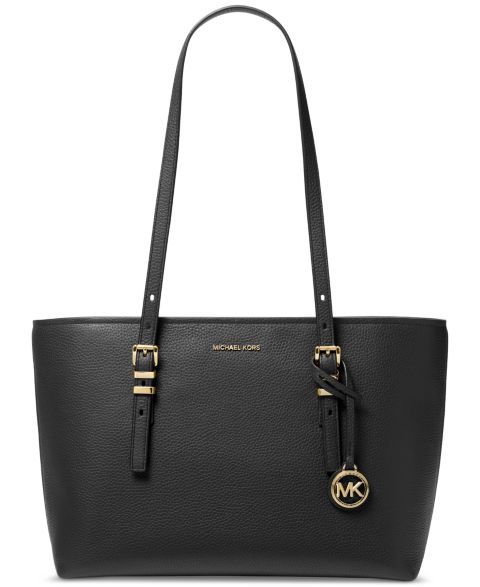 Женская сумка Michael Kors Quinn Medium East West Top-Zip Tote Handbag, цвет: Коричневый