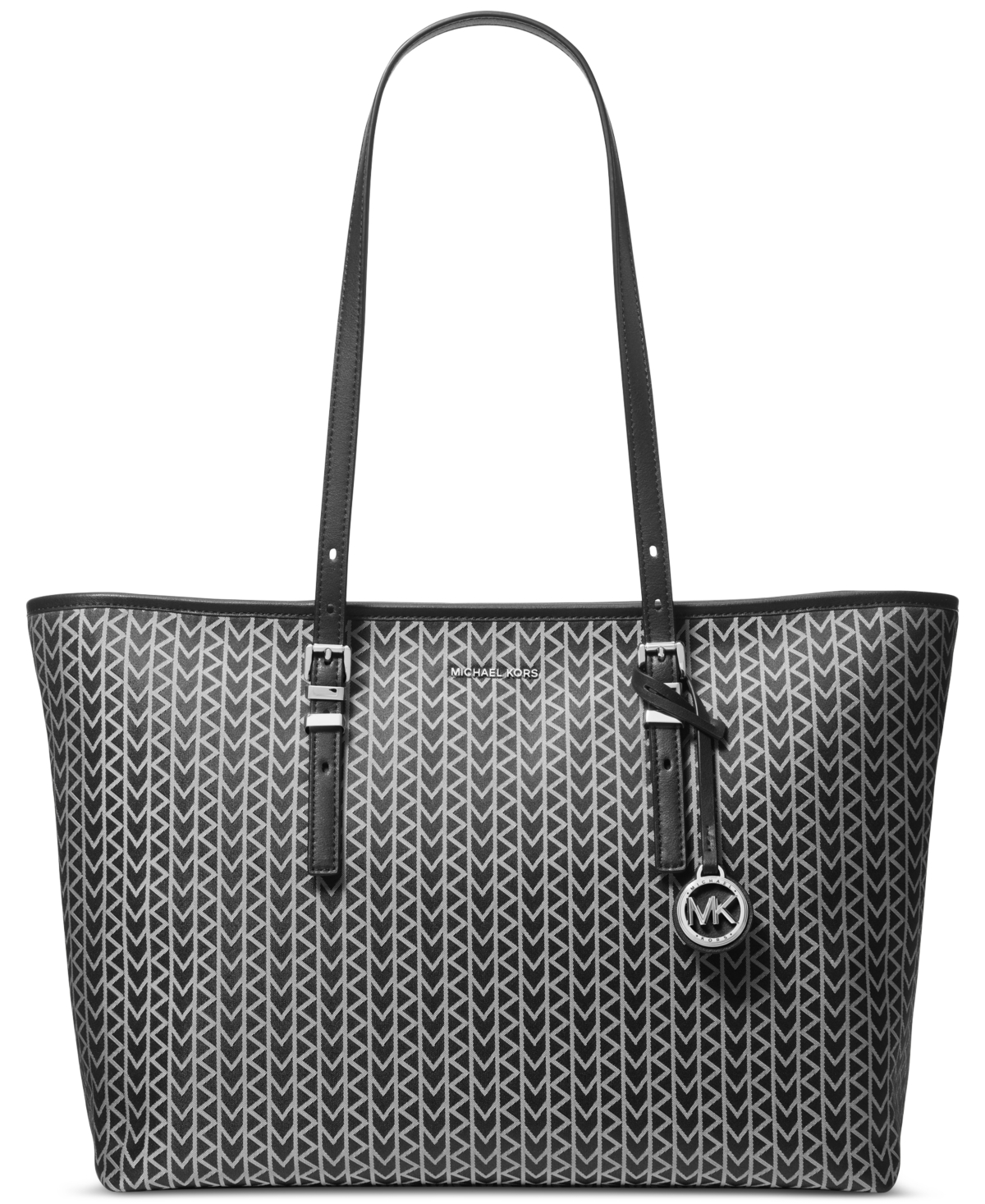 Michael Michael Kors Quinn Extra Large Logo East West Tote - Black