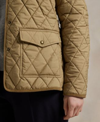 Women's Corduroy-Trim Quilted Barn Jacket