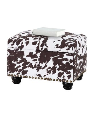 17.75" Designs4Comfort 5th Avenue Storage Ottoman