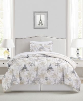 Paris Floral 8-Pc. Comforter Set