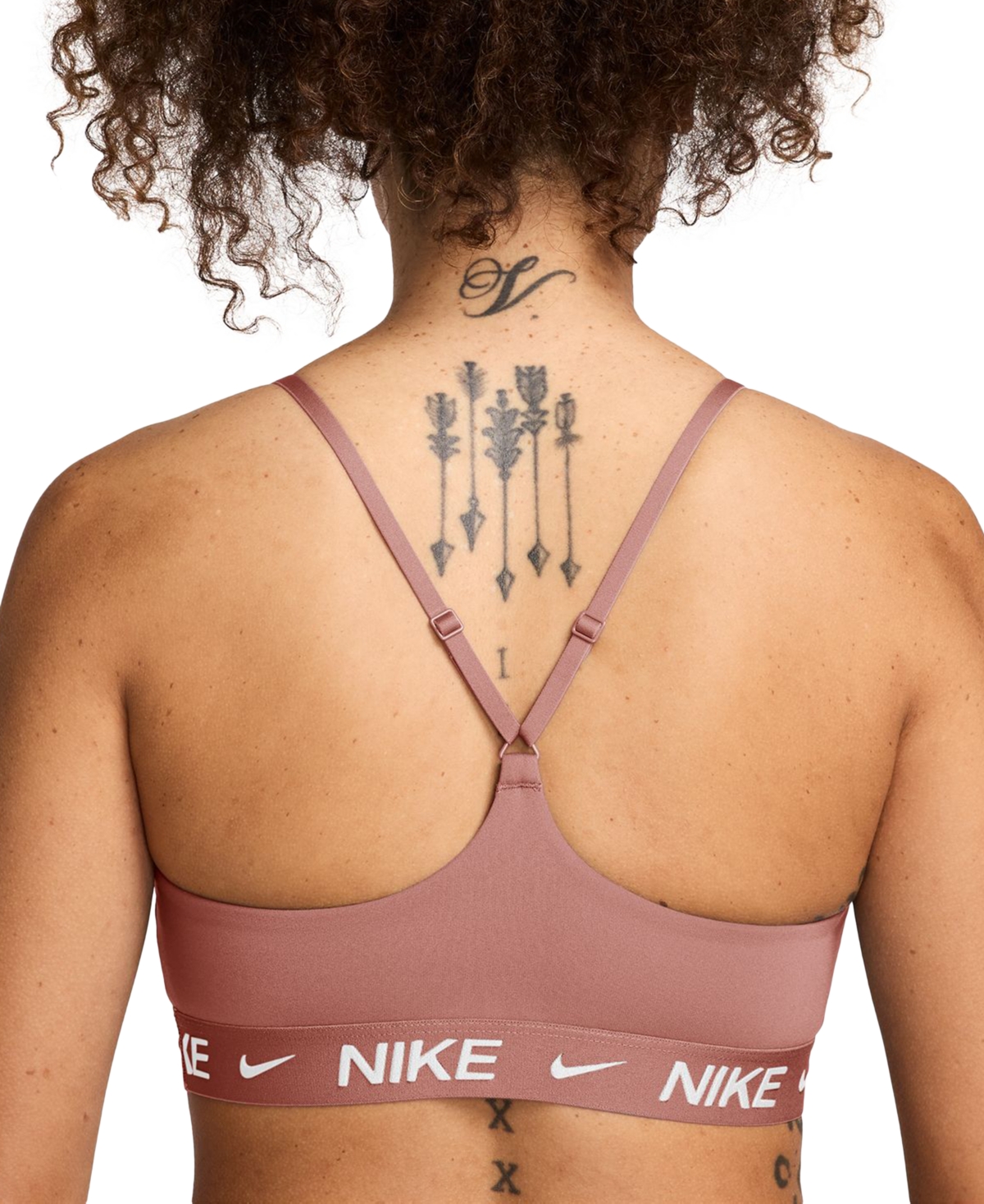 Nike Women's Indy Light-support Padded Sports Bra In Pink