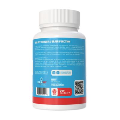 Memory & Brain Support for Senior Dogs – 90 ct Cognitive Health Supplement