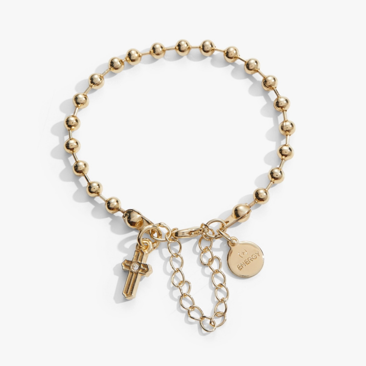 Crystal Tennis Necklace - Gold