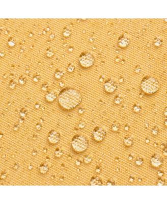 9Ft Patio BOHO Market Patio Umbrella 260GSM Acrylic Fabric 5-Year-Non-Fading Resort Outdoor Market Buttercup Yellow