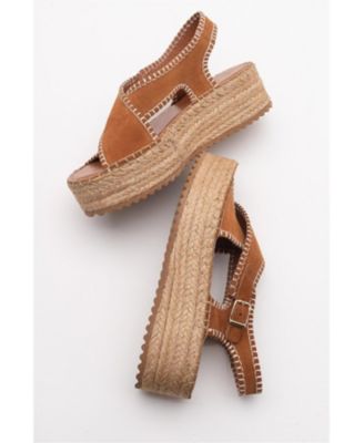 Bellezza Leather Platform Sandals