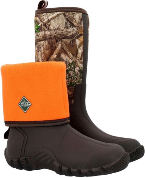 Мужские флисовые ботинки Muck Realtree Edge Fieldblazer Classic, цвет: Шоколадный
