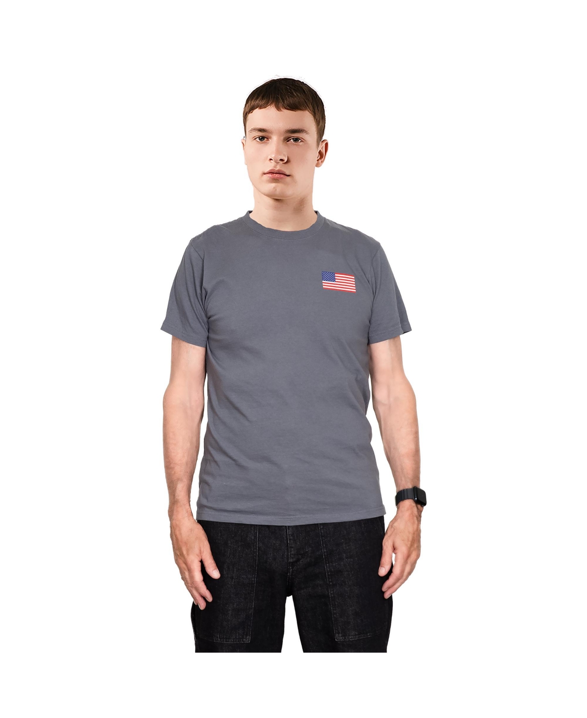 Men's American Heritage Collection Workwear Our Flag T-Shirt - Cool grey
