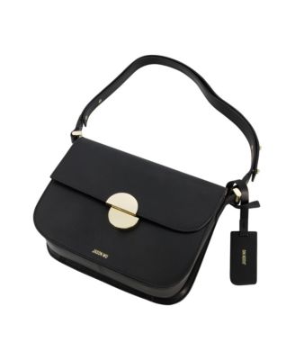 Black Shoulder Bag, Grape