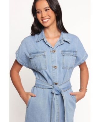 Women's Griffin Shirt Maxi Dress