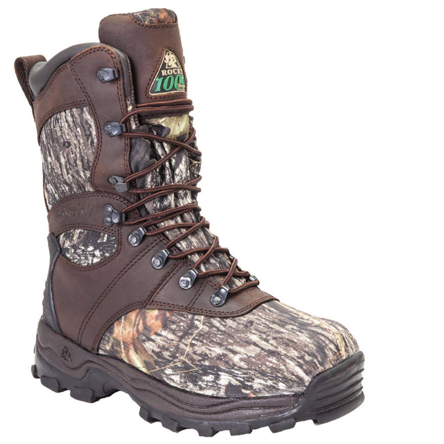 Мужские ботинки ROCKY Sport Utility 1000G Insulated Waterproof Boot, цвет: Mossy Oak Break Up — фото 8