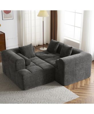 101" Modular Deep Seating Sectional Sofa