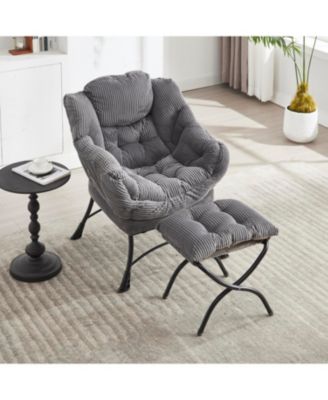 Lazy Chair with Ottoman