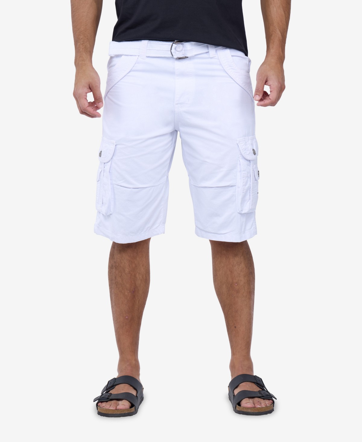 Мужские XRAY Big & Tall Cargo Shorts Camo & Solid Colors 12.5" Inseam Knee Length Classic Fit Multi Pocket — фото 1