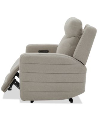 Kristyan Fabric Power Recliner with Power Headrest with Zero Wall & Heat Massage, Exclusively at Macy's