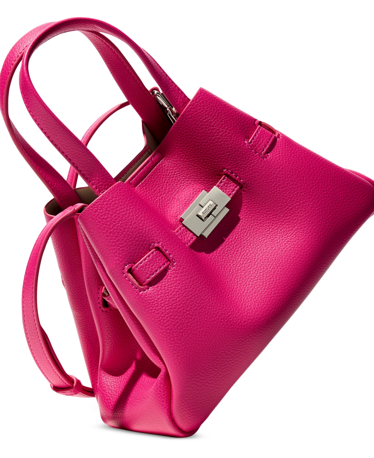 Dkny Bryar Small Satchel In Pink