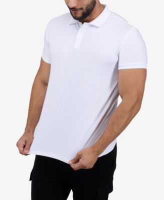 XRAY Men's Short Sleeve New Rib Polo