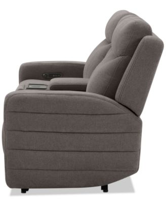 Kristyan3-Pc. Fabric Sofa with 2 Power Motion Chairs and Console, Exclusively at Macy's 