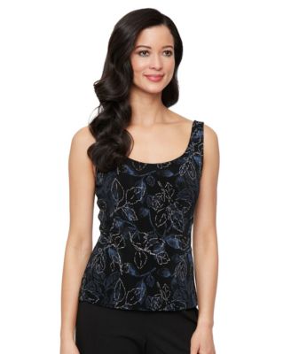 Women's Printed Top & Jacket Set