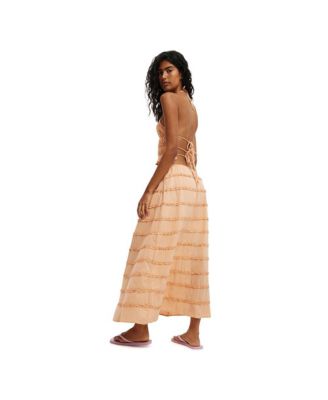 Women's Jet Set Tiered Maxi Skirt