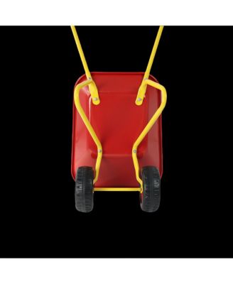 Red Metal Garden Trolley