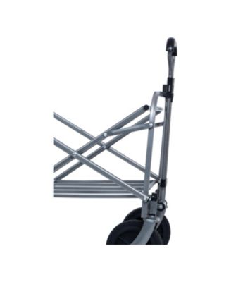 Collapsible Wagon Cart with Wheels & Drink Holders
