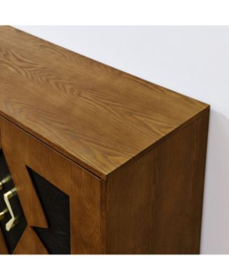 Mid-Century Modern Sideboard Buffet Cabinet - 60" Walnut