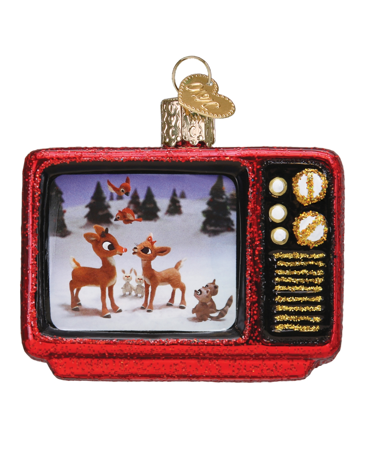 Old World Christmas 2.5" Rudolph the Red-Nosed Reindeer Christmas Classic Ornament