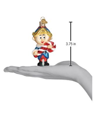 3.75" Rudolph the Red-Nosed Reindeer Hermey The Elf Ornament