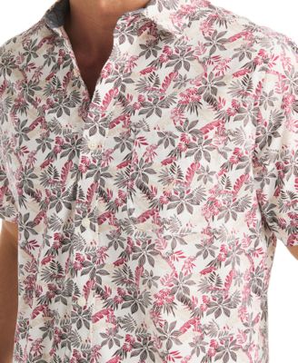 Men's Tropical-Pattern Shirt