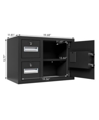 Steel Security Safe with Electronic Keypad - 1.85 cu ft