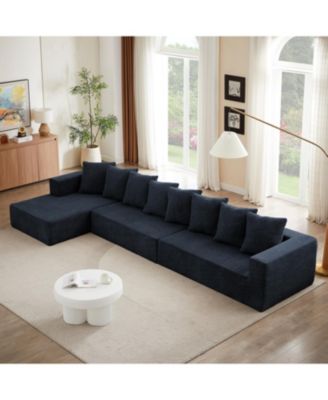 Streamdale Modern Chenille Modular Sofa with Versatile Design