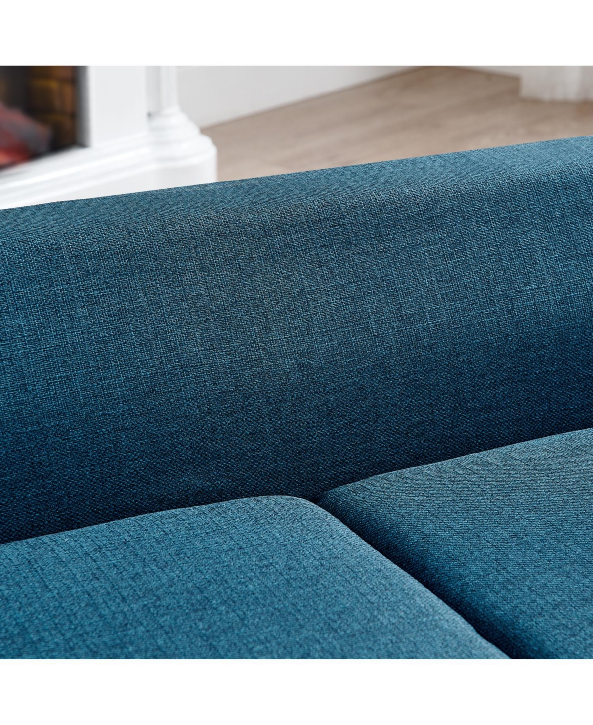 Streamdale Furniture Modern Dog Sofa with Backrest for Medium/Large Dogs - Blue