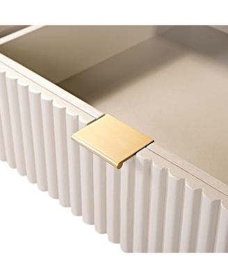 Vanity Desk Set with Mirror & Stool