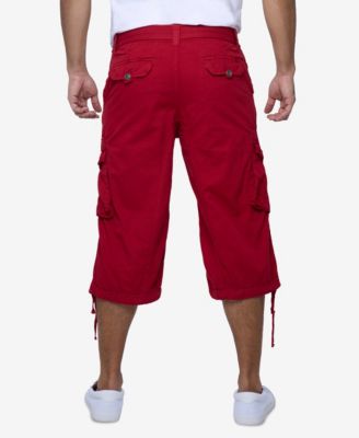 XRAY Big & Tall Belted Below Knee Long Cargo Shorts