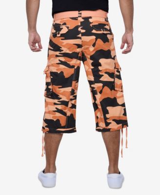 XRAY Big & Tall Belted Below Knee Long Cargo Shorts