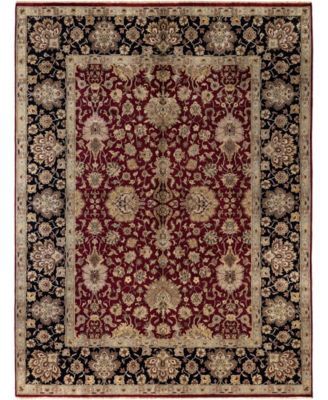 ADORN HAND WOVEN RUGS - Indo Kashan M5354 8'10"x11'10" Area Rug