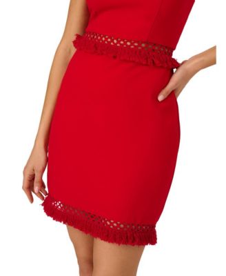 Women's Square-Neck Sheath Dress