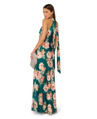 Women's Sleeveless Halter Gown