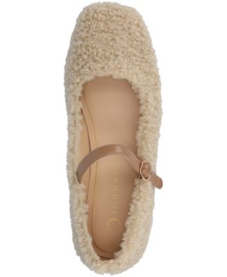 Women's Carrie Square Toe Mary Jane Flats