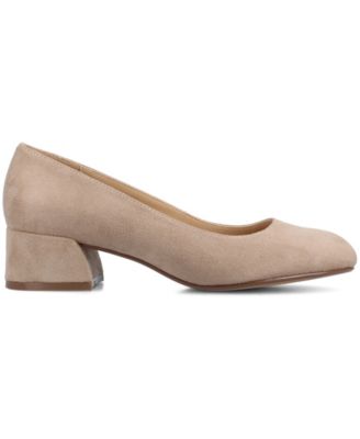 Women's Saarii Round Toe Block Heel Pumps