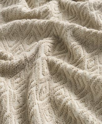 Maze Solid Texture Cotton Hand Towel, 30" x 20"