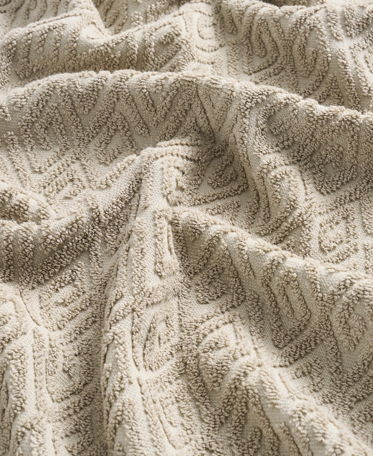 John Robshaw Maze Solid Texture Cotton Hand Towel, 30" x 20"